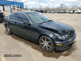 2004 BMW 3 Series 330Ci with VIN WBABD53414PL10967, listed as a Copart auction lot 53732735 with 156,594 mi miles and Clean title. Bid and sale history available at DreamBid. Image 4.