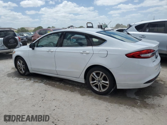 2018 Ford Fusion SE with VIN 3FA6P0HD9JR265486, listed as a Copart auction lot 55090775 with 119,253 mi miles and Clean Title. Bid and sale history available at DreamBid. Image 2.