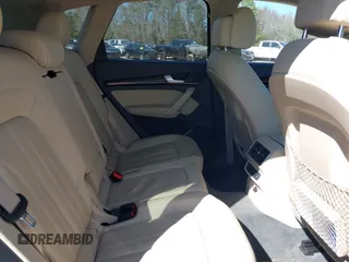 2018 Audi Q5 Premium Plus with VIN WA1BNAFYXJ2079819, listed as a IAAI auction lot 41667923 with 123,319 mi miles. Bid and sale history available at carsss.com. Image 8.