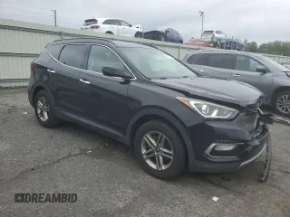 2017 Hyundai Santa Fe 2.4L with VIN 5NMZUDLB1HH028028, listed as a Copart auction lot 64431895 with Not provided miles and Salvage title. Bid and sale history available at DreamBid. Image 4.