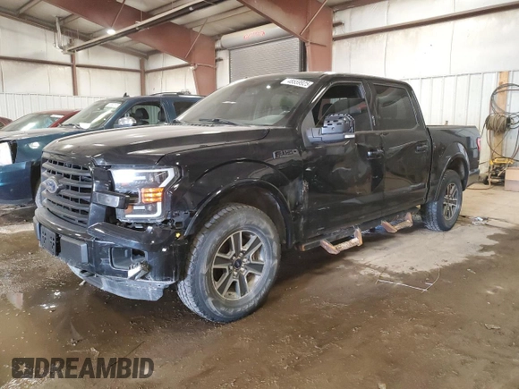 2016 Ford F-150 XLT with VIN 1FTEW1EP7GFC08626, listed as a Copart auction lot 48559925 with 125,121 mi miles and Clean title. Bid and sale history available at DreamBid. Image 1.