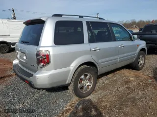 2007 Honda Pilot EX-L with VIN 5FNYF18797B028657, listed as a Copart auction lot 51262795 with 189,362 mi miles and Clean Title. Bid and sale history available at carsss.com. Image 3.