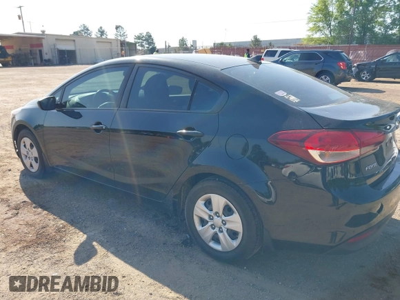 2017 Kia Forte LX with VIN 3KPFK4A76HE118046, listed as a IAAI auction lot 42004956 with 146,822 mi miles. Bid and sale history available at carsss.com. Image 3.