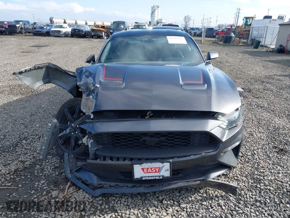 2020 Ford Mustang EcoBoost with VIN 1FA6P8TH7L5159973, listed as a IAAI auction lot 41691692 with 62,365 mi miles. Bid and sale history available at carsss.com. Image 13.