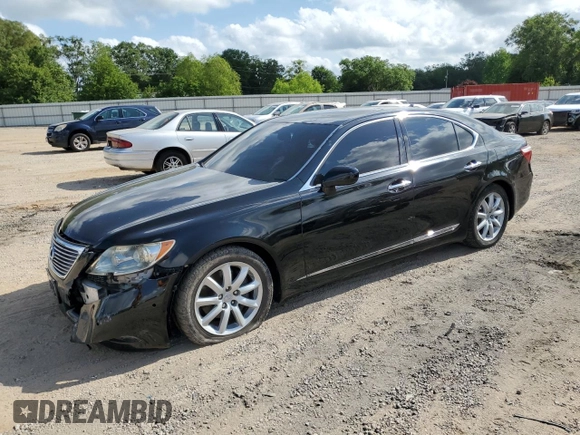 2007 Lexus LS 460 with VIN JTHBL46F975030225, listed as a Copart auction lot 54592425 with 226,524 mi miles and Salvage Title. Bid and sale history available at DreamBid. Image 1.