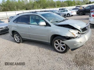 2008 Lexus RX 350 with VIN 2T2GK31U68C028510, listed as a Copart auction lot 52718195 with 215,217 mi miles and Salvage Title. Bid and sale history available at DreamBid. Image 5.