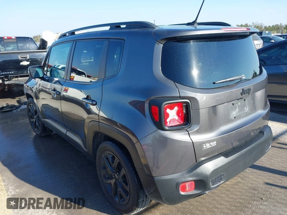 2017 Jeep Renegade Latitude with VIN ZACCJABB6HPG45899, listed as a IAAI auction lot 41531935 with 110,533 mi miles. Bid and sale history available at carsss.com. Image 3.