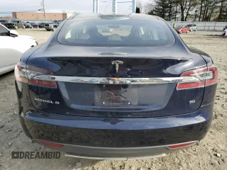 2014 Tesla Model S 60 with VIN 5YJSA1S14EFP35316, listed as a Copart auction lot 45397015 with 78,858 mi miles and Salvage title. Bid and sale history available at DreamBid. Image 6.