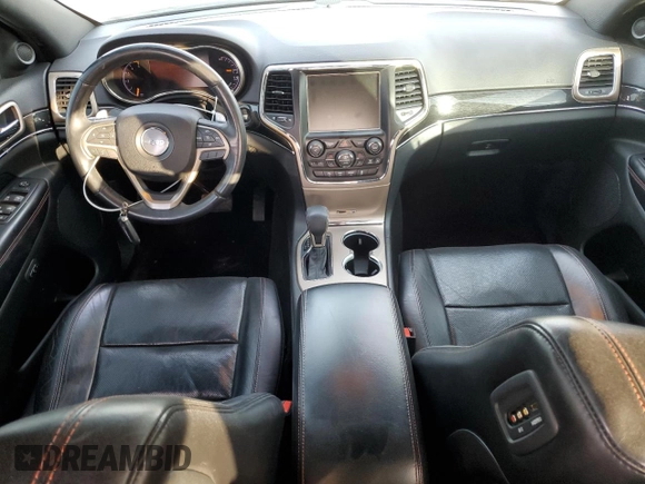 2016 Jeep Grand Cherokee Limited with VIN 1C4RJFBM6GC393714, listed as a Copart auction lot 81160023 with 93,630 mi miles and . Bid and sale history available at DreamBid. Image 8.