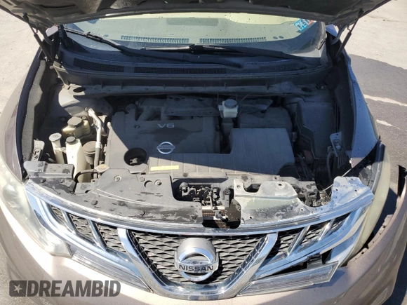 2012 Nissan Murano SV with VIN JN8AZ1MW5CW216494, listed as a Copart auction lot 53656735 with 156,249 mi miles and Salvage Title. Bid and sale history available at carsss.com. Image 12.