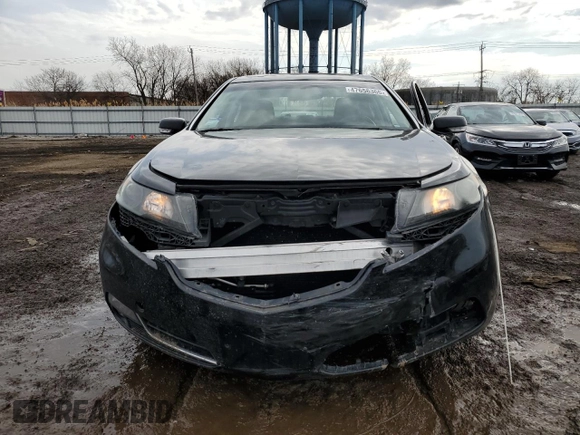 2012 Acura TL Tech Auto with VIN 19UUA9F55CA008438, listed as a Copart auction lot 47656365 with 152,854 mi miles and Salvage Title. Bid and sale history available at carsss.com. Image 5.