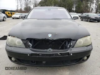 2006 BMW 7 Series 750Li z VIN WBAHN83526DT29128, wystawiony jako Copart lot #83745544 z przebiegiem 155 589 mil mil oraz Szkoda całkowita • Salvage title. Historia ofert i sprzedaży dostępna na DreamBid. Obrazek 5.
