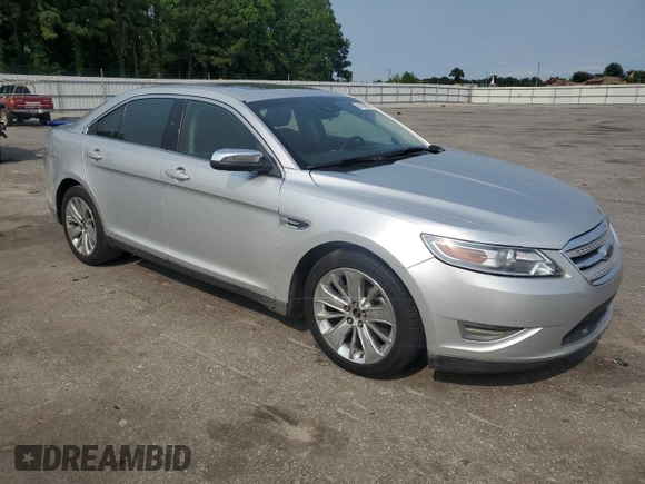 2010 Ford Taurus Limited with VIN 1FAHP2FWXAG149570, listed as a Copart auction lot 59150085 with 201,632 mi miles and Salvage title. Bid and sale history available at DreamBid. Image 4.