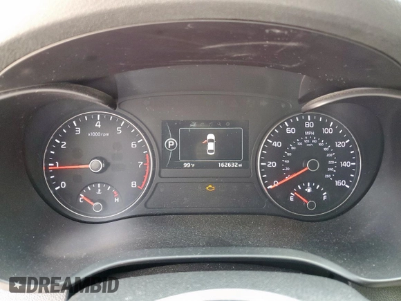 2016 Kia Optima SX Turbo with VIN 5XXGW4L27GG113955, listed as a Copart auction lot 60262045 with 162,632 mi miles and Clean title. Bid and sale history available at DreamBid. Image 9.