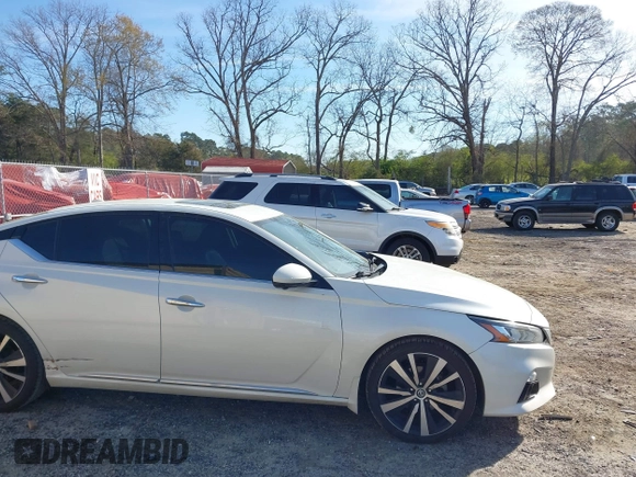2019 Nissan Altima Platinum with VIN 1N4BL4FV6KC221426, listed as a IAAI auction lot 41900455 with 194,516 mi miles and . Bid and sale history available at DreamBid. Image 13.