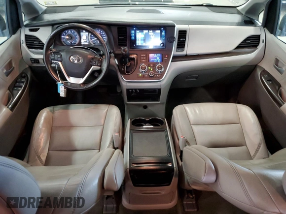 2017 Toyota Sienna XLE с VIN 5TDDZ3DC0HS180957, выставлен на аукционе Copart как лот 58753055 с пробегом 266 438 миль миль и Чистый • Clean title. История ставок и продаж доступна на DreamBid. Изображение 8.