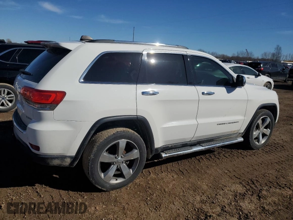 2015 Jeep Grand Cherokee Limited with VIN 1C4RJFBG6FC161929, listed as a Copart auction lot 48965145 with 131,044 mi miles and Clean Title. Bid and sale history available at carsss.com. Image 3.