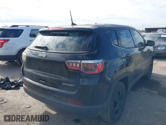 2020 Jeep Compass Sport с VIN 3C4NJCAB2LT102346, выставлен на аукционе IAAI как лот 41010173 с пробегом 70 239 миль миль и . История ставок и продаж доступна на DreamBid. Изображение 4.