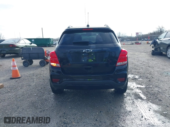 2018 Chevrolet Trax LT with VIN 3GNCJPSB0JL378879, listed as a IAAI auction lot 41887340 with 112,314 mi miles and . Bid and sale history available at carsss.com. Image 16.