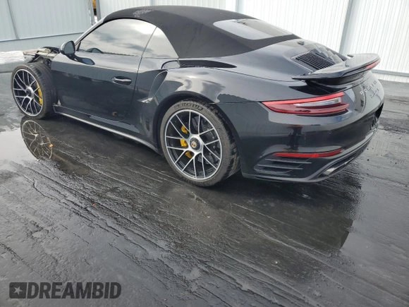 2019 Porsche 911 Turbo S with VIN WP0CD2A96KS144251, listed as a Copart auction lot 42500724 with 41,526 mi miles and . Bid and sale history available at carsss.com. Image 2.
