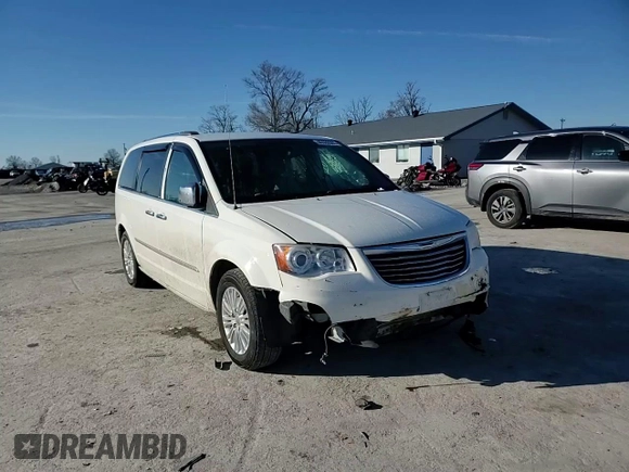 2013 Chrysler Town & Country Limited with VIN 2C4RC1GG7DR645926, listed as a Copart auction lot 46692665 with 235,185 mi miles and Salvage Title. Bid and sale history available at carsss.com. Image 12.