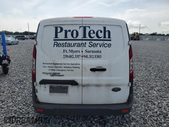 2017 Ford Transit Connect XL with VIN NM0LS7E70H1336580, listed as a Copart auction lot 63275625 with 100,854 mi miles and Clean title. Bid and sale history available at DreamBid. Image 6.