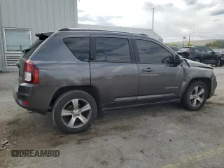 2017 Jeep Compass High Altitude with VIN 1C4NJDEB6HD192680, listed as a Copart auction lot 54389945 with 97,109 mi miles and Salvage title. Bid and sale history available at DreamBid. Image 3.
