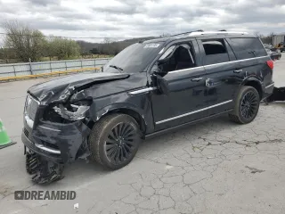 2021 Lincoln Navigator Reserve with VIN 5LMJJ2LT4MEL11287, listed as a Copart auction lot 49691195 with 43,523 mi miles and Salvage Title. Bid and sale history available at carsss.com. Image 1.