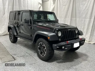 2014 Jeep Wrangler Unlimited Rubicon X with VIN 1C4HJWFG2EL312737, listed as a Copart auction lot 56547735 with 121,477 mi miles and Clean title. Bid and sale history available at DreamBid. Image 1.
