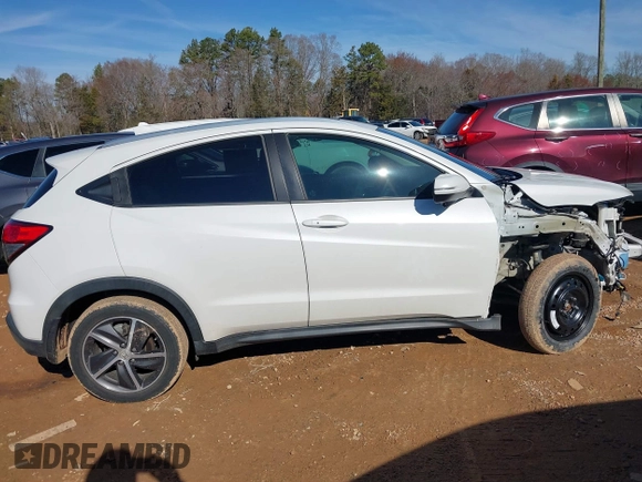 2022 Honda HR-V EX with VIN 3CZRU6H51NM721926, listed as a IAAI auction lot 41567676 with 57,615 mi miles. Bid and sale history available at carsss.com. Image 14.