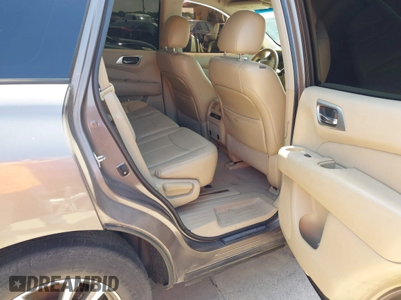 2014 Nissan Pathfinder Platinum z VIN 5N1AR2MN9EC622321, wystawiony jako IAAI lot #42697399 z przebiegiem 180 407 mil mil oraz . Historia ofert i sprzedaży dostępna na DreamBid. Obrazek 8.