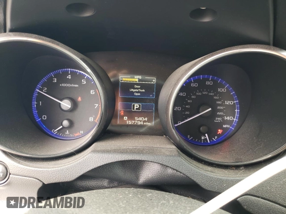 2015 Subaru Outback Premium with VIN 4S4BSBCC7F3334436, listed as a Copart auction lot 60827725 with 157,794 mi miles and Salvage title. Bid and sale history available at DreamBid. Image 9.