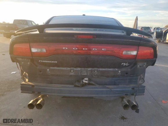 2013 Dodge Charger RT Plus with VIN 2C3CDXCT7DH725293, listed as a Copart auction lot 84270754 with 156,103 mi miles and Salvage Title. Bid and sale history available at carsss.com. Image 6.
