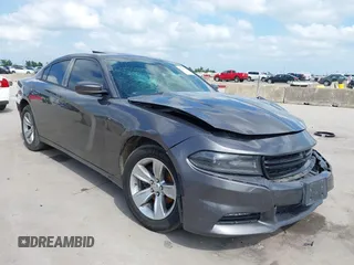 2015 Dodge Charger SXT with VIN 2C3CDXHG7FH824663, listed as a IAAI auction lot 42439526 with 193,799 mi miles and . Bid and sale history available at DreamBid. Image 1.