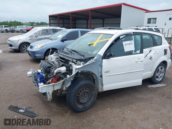 2005 Pontiac Vibe z VIN 5Y2SL63895Z442640, wystawiony jako IAAI lot #42578636 z przebiegiem Nie podano mil oraz . Historia ofert i sprzedaży dostępna na DreamBid. Obrazek 2.