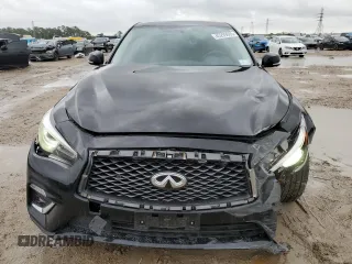 2018 Infiniti Q50 Luxe with VIN JN1EV7APXJM361910, listed as a Copart auction lot 45209005 with 78,544 mi miles and Clean title. Bid and sale history available at DreamBid. Image 5.