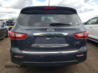 2013 Infiniti JX35 with VIN 5N1AL0MM5DC332573, listed as a Copart auction lot 54174764 with 234,774 mi miles and Salvage Title. Bid and sale history available at carsss.com. Image 6.