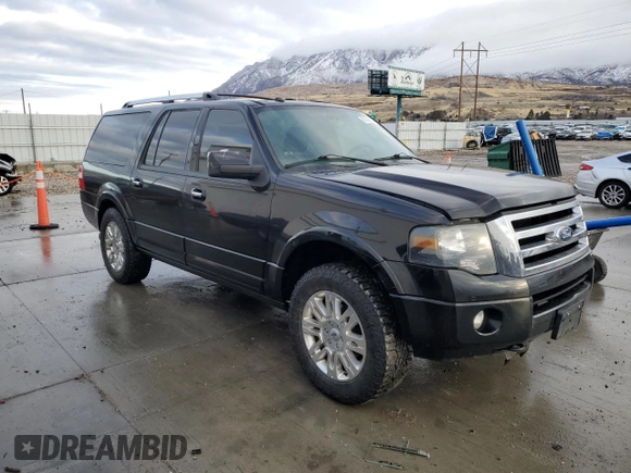 2012 Ford Expedition Max Limited z VIN 1FMJK2A55CEF05619, wystawiony jako Copart lot #87026894 z przebiegiem 152 582 mil mil oraz Szkoda całkowita • Salvage title. Historia ofert i sprzedaży dostępna na DreamBid. Obrazek 4.