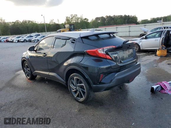 2021 Toyota C-HR LE with VIN NMTKHMBX2MR128910, listed as a Copart auction lot 51821735 with 37,533 mi miles and Salvage Title. Bid and sale history available at carsss.com. Image 2.