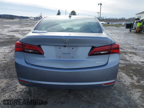 2016 Acura TLX V6 Advance with VIN 19UUB3F77GA002996, listed as a IAAI auction lot 41306941 with 12 mi miles. Bid and sale history available at carsss.com. Image 15.