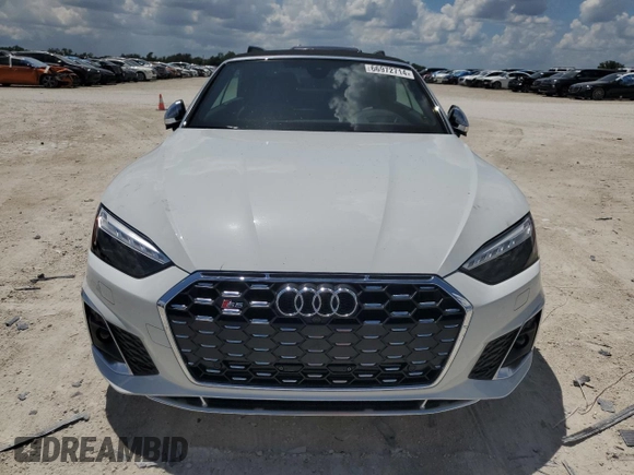 2024 Audi S5 Premium Plus z VIN WAUY4GF51RN001397, wystawiony jako Copart lot #66972714 z przebiegiem 1 052 mil mil oraz Nie do naprawy • Non repairable. Historia ofert i sprzedaży dostępna na DreamBid. Obrazek 5.
