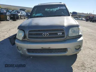 2003 Toyota Sequoia SR5 with VIN 5TDZT34A93S201187, listed as a Copart auction lot 46614545 with 232,580 mi miles and Salvage Title. Bid and sale history available at carsss.com. Image 5.