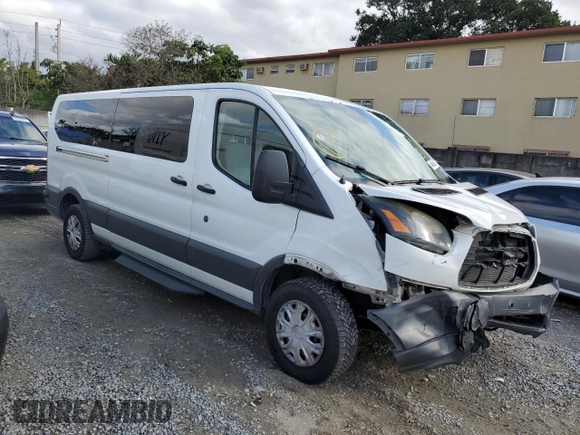 2017 Ford Transit XL with VIN 1FBZX2YM6HKA73979, listed as a Copart auction lot 74640593 with 245,464 mi miles and Salvage Title. Bid and sale history available at DreamBid. Image 4.