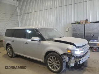 2014 Ford Flex Limited with VIN 2FMGK5D86EBD27008, listed as a Copart auction lot 88843025 with 132,846 mi miles and Salvage Title. Bid and sale history available at carsss.com. Image 4.