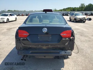 2011 Volkswagen Jetta SEL with VIN 3VWLX7AJ4BM038952, listed as a Copart auction lot 61902015 with 163,022 mi miles and Salvage title. Bid and sale history available at DreamBid. Image 6.