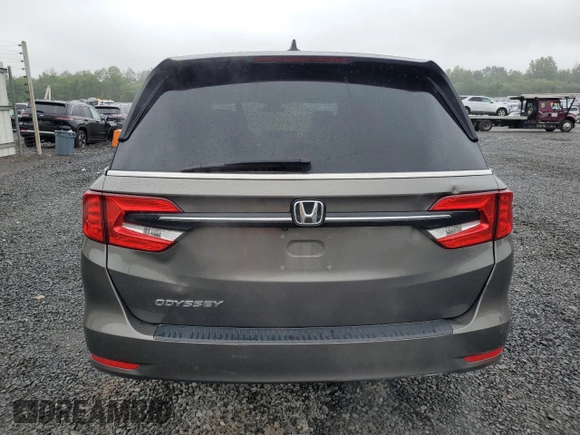 2022 Honda Odyssey EX z VIN 5FNRL6H57NB033507, wystawiony jako Copart lot #60975875 z przebiegiem 82 836 mil mil oraz Szkoda całkowita • Salvage title. Historia ofert i sprzedaży dostępna na DreamBid. Obrazek 6.