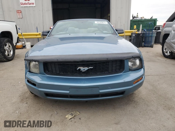 2007 Ford Mustang Deluxe with VIN 1ZVFT84N375280576, listed as a Copart auction lot 46369675 with 140,491 mi miles and Salvage Title. Bid and sale history available at carsss.com. Image 5.