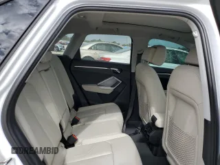 2022 Audi Q3 Premium with VIN WA1AUCF33N1096097, listed as a Copart auction lot 47819003 with 6,838 mi miles. Bid and sale history available at carsss.com. Image 11.