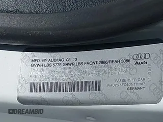 2013 Audi A7 Prestige with VIN WAU2GAFC9DN111387, listed as a IAAI auction lot 42710444 with 95,061 mi miles and . Bid and sale history available at DreamBid. Image 9.