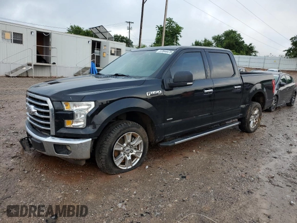 2016 Ford F-150 XL with VIN 1FTEW1CPXGKF97157, listed as a Copart auction lot 57844475 with 105,324 mi miles and Salvage title. Bid and sale history available at DreamBid. Image 1.